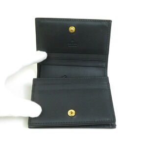 Gucci Marmont GG Matelasse Leather Card Wallet black